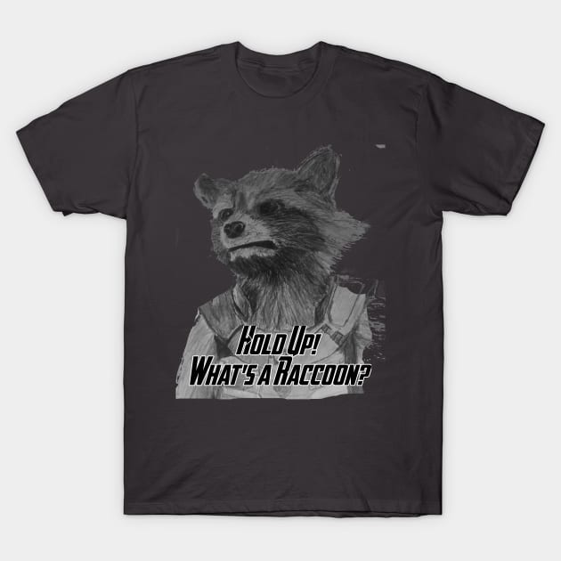 What's a Raccoon? T-Shirt by JmacSketch